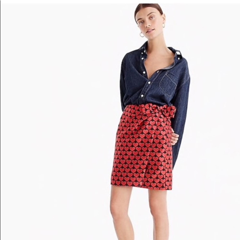 Adorable J.Crew Wrap Mini Skirt